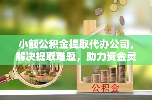 斗六小额公积金提取代办公司，解决提取难题，助力资金灵活使用