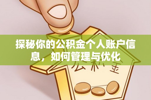 斗六探秘你的公积金个人账户信息，如何管理与优化