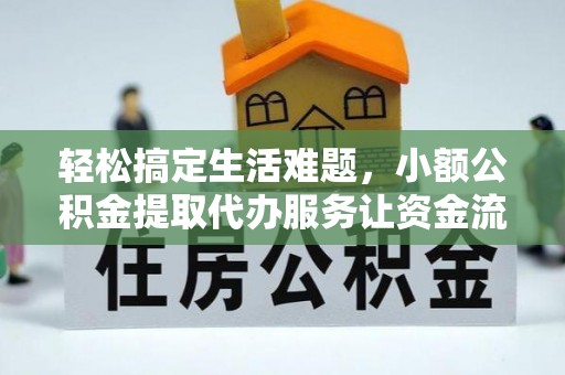 斗六轻松搞定生活难题，小额公积金提取代办服务让资金流转更便捷