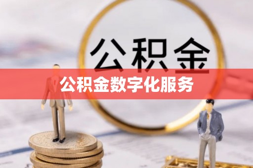 斗六公积金数字化服务