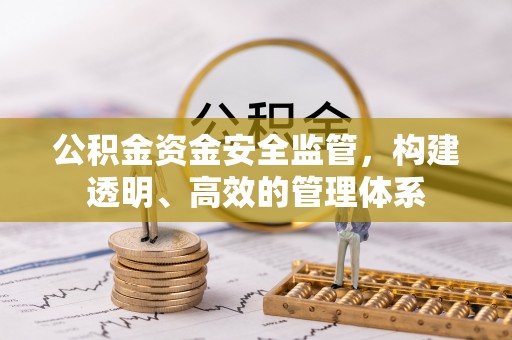 斗六公积金资金安全监管，构建透明、高效的管理体系