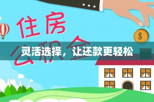 斗六灵活选择，让还款更轻松