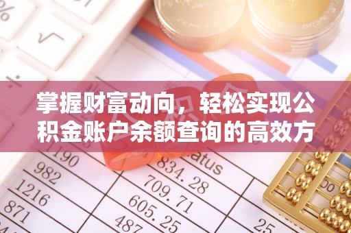 斗六掌握财富动向，轻松实现公积金账户余额查询的高效方式