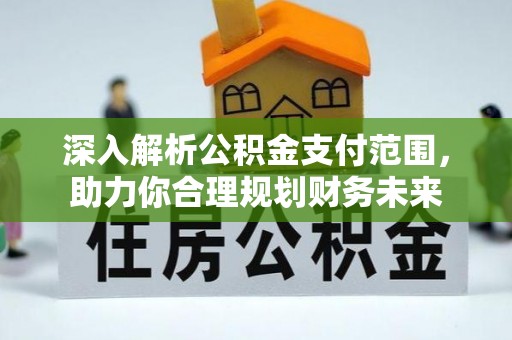 斗六深入解析公积金支付范围，助力你合理规划财务未来