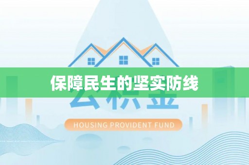 斗六保障民生的坚实防线