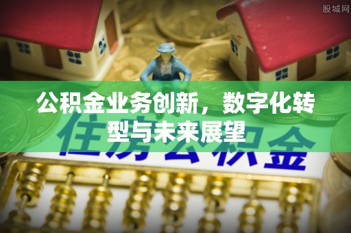 斗六公积金业务创新，数字化转型与未来展望