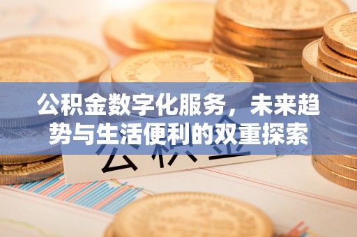 斗六公积金数字化服务，未来趋势与生活便利的双重探索