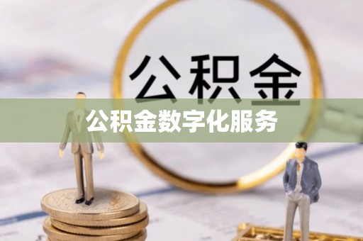 斗六公积金数字化服务