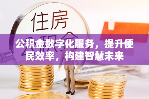 斗六公积金数字化服务，提升便民效率，构建智慧未来