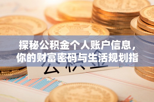 斗六探秘公积金个人账户信息，你的财富密码与生活规划指南