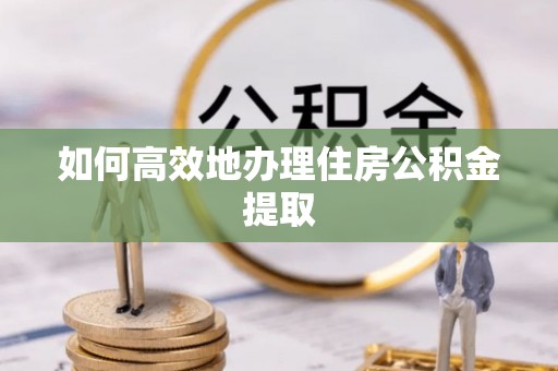 斗六如何高效地办理住房公积金提取