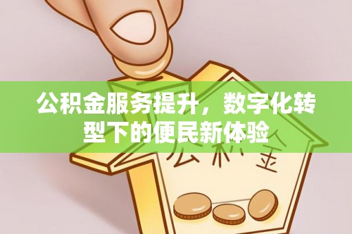 斗六公积金服务提升，数字化转型下的便民新体验